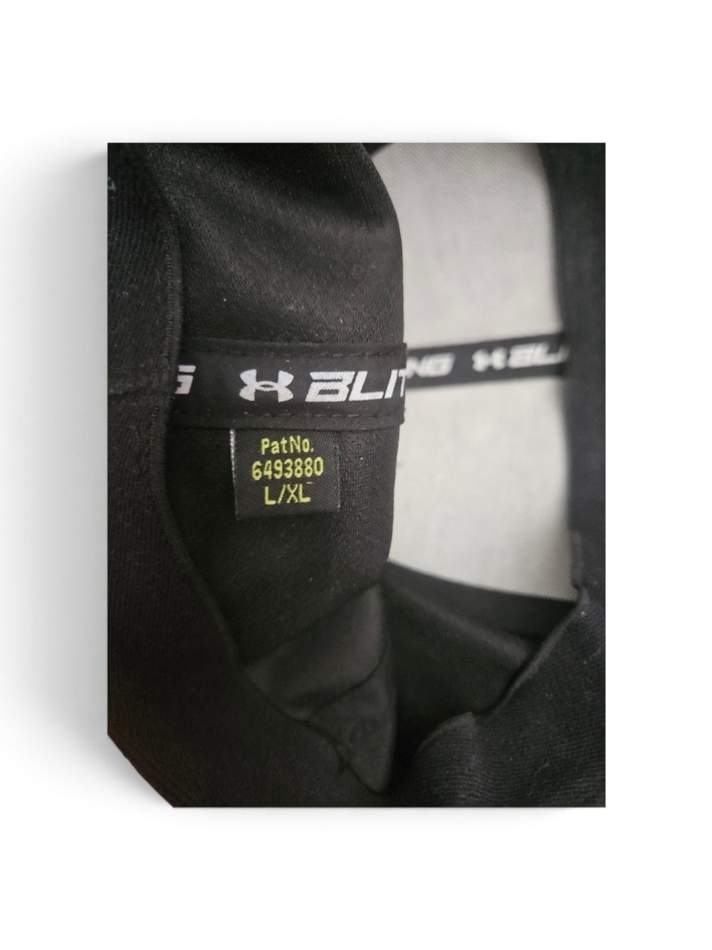 Under Armour Blitzing Stretch-Fit Baseball Cap Black Men’s L/XL - Picture 9 of 9